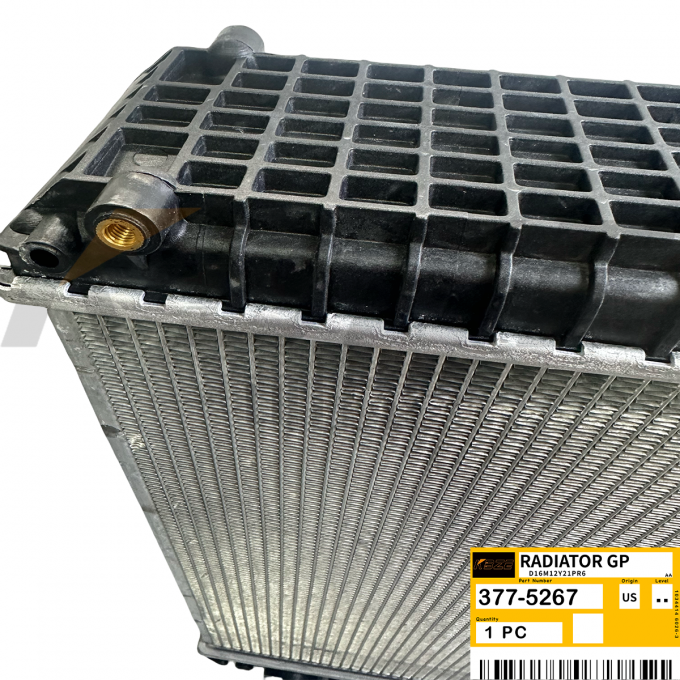 525x377 Radiator KBZE CAT C4.4 ENGINE 377-5267 3775267 RADIATOR FOR 416F 420F 422F 428F ...