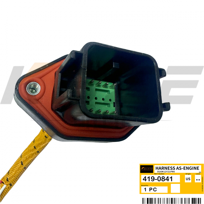 4190841 419-0841 KBZE 330C 330D 336D 340D EXCAVATOR HARNESS AS-ENGINE ...