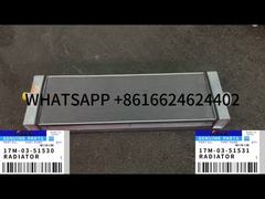 17M-03-51531 KOMATSU SAA6D140E-5 ENGINE 17M-03-51530 RADIATOR ASSY FOR D275A-5R BULLDOZER