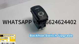KBZE 214-4695 2144695 ROCKER SWITCH FITS CAT 414E 416E 420E 422E 428E 430E 432E 434E 442E  BACKHOE L