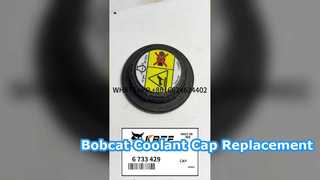 KBZE BRAND 6733429 COOLANT TANK CAP FOR BOB CAT T140 T300 T550 T770 S300 S750