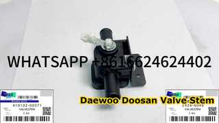 KBZE 410102-00071 DAEWOO DOOSAN 2426-6048 VALVE;STEM FITS DX55 DX60 DX75 DH50 DH60