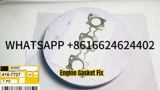 KBZE 416-7727 4167727 CAT C6.6 C7.1 ENGINE MANIFOLD GASKET 323D2 D6K2 924K 930K 950GC 535D 545D