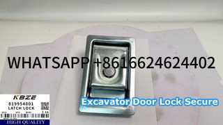 KBZE OEM QUALITY XCMG 819954001 SIDE DOOR LOCK FOR XE200 XE210 XE215 EXCAVATOR SPAREPART