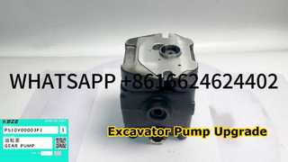 NACHI PS10V00003F1 KOBELCO CASE HYDRAULIC GEAR PUMP REPLACEMENT FOR SK55 CX55B SMALL EXCAVATOR