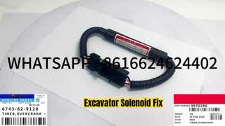 KBZE 6743-82-9120 2868039 FLAMEOUT SOLENOID TIME OVERCRANK 3972266 37B0099 FOR SY215 XE215 LG922E JS