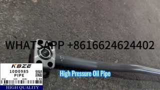 KBZE Bucket Cylinder Return Oil Pipe 10D0985 for LiuGong CLG922E Excavator– High Pressure Resistant