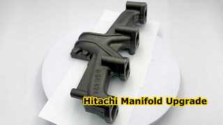 KBZE 8-94366021-0 EXHAUAST;MANIFOLD 4BD1 4BG1 FOR HITACHI EX120 EX135 ZAX110 ZAX130 ZAX160 ZAX180