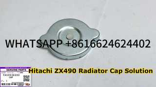 KBZE YA00038390 OEM RADIATOR CAP HITACHI ZX490-5A ZX490-6 EXCAVATOR SPAREPART FOR HITACHI