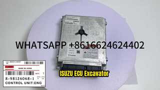 8-98126068-1 ISUZU 6HK1 8-98126068-2 ECU CONTROLLER UNIT FITS CASE SUMITOMO SK350-5 EXCAVATOR