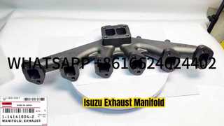 ISUZU 6BD1 6BG1 ENGINE 1-14141804-2 MANIFOLD;EXHAUST FOR HITACHI EX200 EX225 ZX200