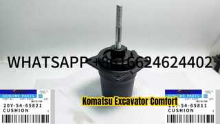 KBZE 20Y-54-65811 KOMATSU-7 EXCAVATOR CABIN CUSHION 20Y-54-65821 FOR PC130 PC160 PC180 PC200 PC220 P