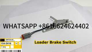 KBZE 154-5416 1545416 SWITCH AS BRAKE FOR CAT 414E 416E 420E 424B 428E 434E 444E BACKHOE LOADER