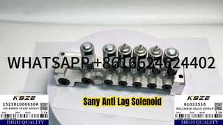KBZE BRAND 61023518 SANY 152301000630A 60136331 ANTI LAG SOLENOID GROUP FOR SY195 S205 S210 SY215 SY