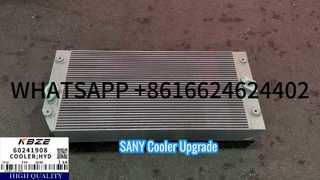 Factory Supply KBZE 60241908 Hydraulic Oil Cooler for SANY SY235-9 SY240-9 Excavator Spare Parts