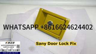 KBZE BRAND OEM A222200000012 SIDE DOOR LOCK REPLACE FOR SANY SY135 SY205 SY215 SY305 SY335