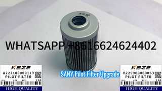 SANY A222100000119 B229900000063 PILOT FILTER REPLACE FOR SY55 SY75 SY205 S215 S365 EXCAVATOR