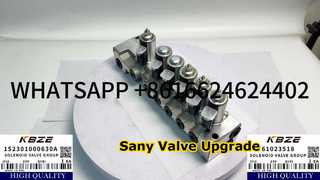 KBZE 152301000629A SANY 61023519 SOLENOID VALVE GROUP FOR SY195 S205 S210 SY215 SY245 SY285