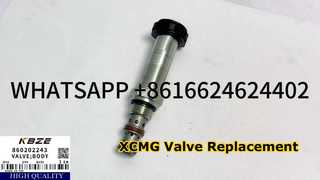 KBZE 860202243 XCMG EXCAVATOR SOLENOID VALVE;BODY REPLECAMENT FOR XE200 XE210 XE215 VALVE GROUP