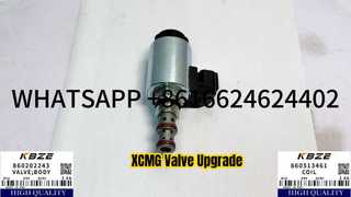 KBZE 860202243 860513461 OEM DC 24V SOLENOID VALVE FITS XCMG XE200 XE210 XE215 EXCAVATO