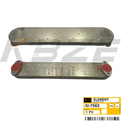 KBZE 5I-7563  E320 EXCAVATOR 4P ENGINE OIL COOLER CORE FITS S6K 3066 ENGINE