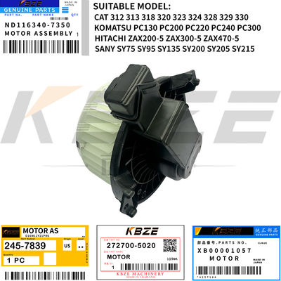272700-5220 XB00001057  KOMATSU SANY HITACHI EXCAVATOR AIRCOND BLOWER MOTOR FOR E320D PC-8 ZAX200-5G SY75 SY135 SY215C