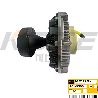 KBZE 281-3588 2813588  3066 C6.4 DRIVE AS-FAN FITS E320D E321D E323D EXCAVATOR