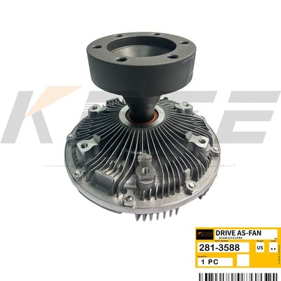 KBZE 281-3588 2813588  3066 C6.4 DRIVE AS-FAN FITS E320D E321D E323D EXCAVATOR