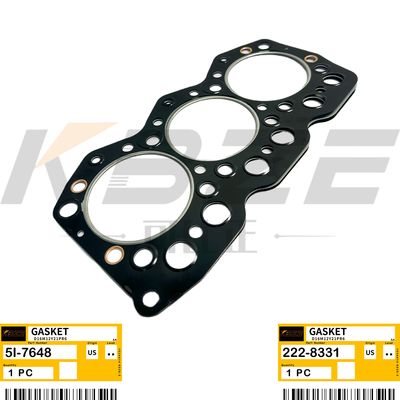 5I-7648 KBZE E320 EXCAVATOR HEAD GASKET  S6K 3066 ENGINE 222-8331 FOR E318 E319 E323