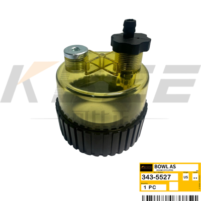 3435527 343-5527 OIL WATER SEPERATOR BOWL FOR CAT E320C 345C E365C E390D EXCAVATOR