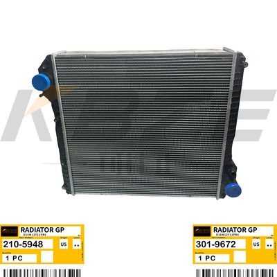KBZE BRANDS 301-9672 210-5948  C4.4 RADIATOR FITS FOR 416E 420E 432E 444E BACKHOE LOADER