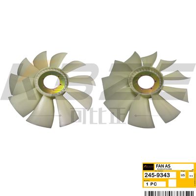  3066 C6.4 FAN BLADE 245-9343 2459343 10B 6H FOR 320D 321D 323D EXCAVATOR