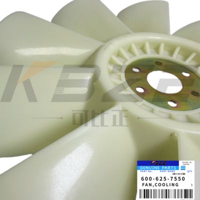 6006257550 600-625-7550 KOMATSU S4D95 S4D102 S4D107 ENGINE 6H 10B FAN BLADE PC118 PC160 PC180