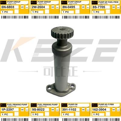 KBZE 162-3904 391-1102 6N-6803 2W-2604  D342 D343 D346 D348 D353 ENGINE 51.3CC HAND PRIMING PUMP 8N-0495 9S-8022 1P-2297 8S-7705
