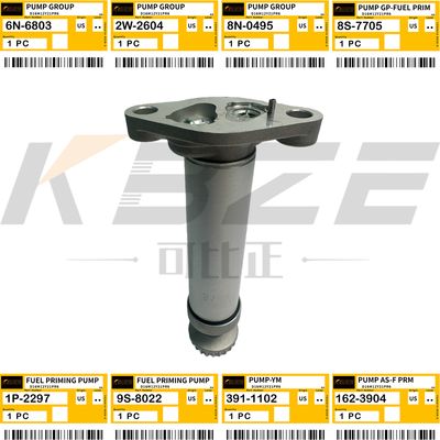 KBZE 162-3904 391-1102 6N-6803 2W-2604  D342 D343 D346 D348 D353 ENGINE 51.3CC HAND PRIMING PUMP 8N-0495 9S-8022 1P-2297 8S-7705