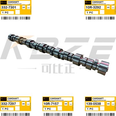 KBZE 332-7297 139-0538 CAT 3406E C15 C18 ENGINE 10R-7157 332-7301 10R3292 CAMSHAFT FOR 651B 657E 772