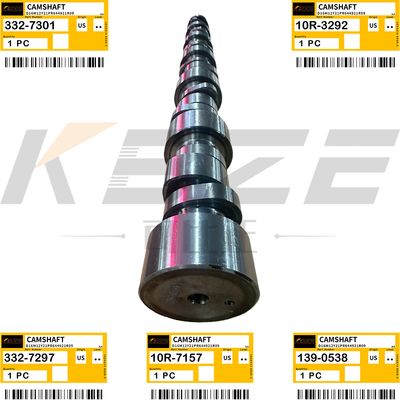 KBZE 332-7297 139-0538  3406E C15 C18 ENGINE 10R-7157 332-7301 10R3292 CAMSHAFT FOR 651B 657E 772