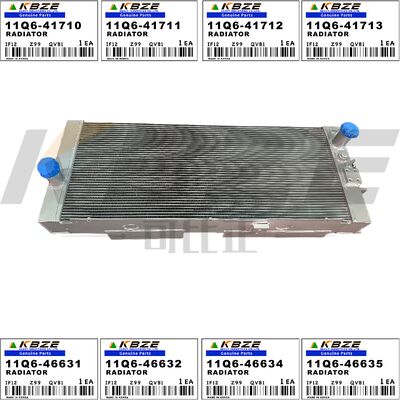 KBZE BRAND 11Q6-46631 11Q6-41710 HYUNDAI R215-9 R220-9 RADIATOR ASSY FITS FOR CUMMINS 6BT MITSUBISHI D6BT ENGINE
