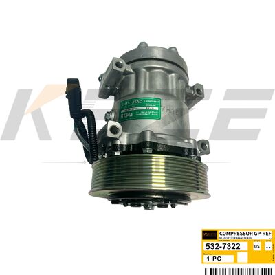 KBZE 532-7322 5327322 AC COMPRESSOR FITS  E336E E340 E349E E374F E390 EXCAVATOR