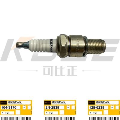KBZE 2N-2839  104-3170 128-6238 SPARK PLUG REPLACE FOR G3304 G3306 G3406 G3408 G3412 ENGINE
