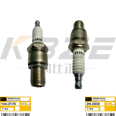 KBZE 2N-2839  104-3170 128-6238 SPARK PLUG REPLACE FOR G3304 G3306 G3406 G3408 G3412 ENGINE
