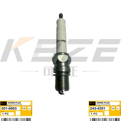 KBZE 301-6663 3016663  G3508 G3512 G3516 G3520 GAS ENGINE SPARK PLUG FITS CUM MINS 2866879 3607738 4090121 QSV81 QSV91