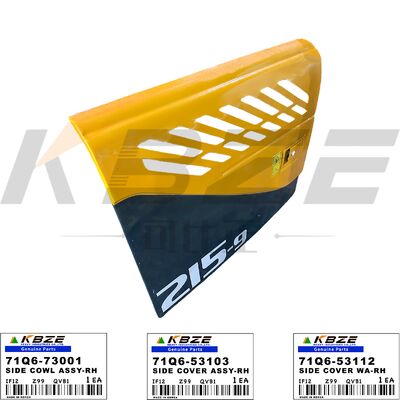 KBZE 71Q6-73001 71Q6-53103 71Q6-53112 HYUNDAI R215-9 EXCAVATOR RH HYDRAULIC PUMP SIDE DOOR