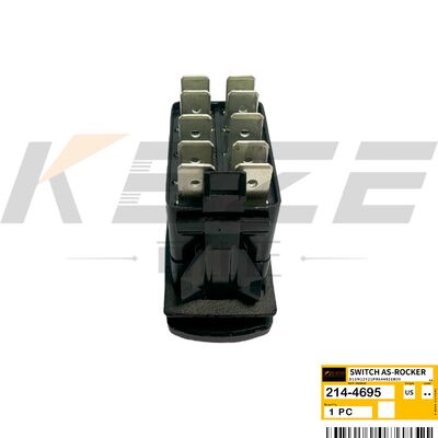 KBZE 214-4695 2144695 ROCKER SWITCH FITS  414E 416E 420E 422E 428E 430E 432E 434E 442E  BACKHOE LOADER