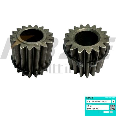 KBZE Replacement Kobelco YT15V00012S010 Final Drive Sun Gear Fits SK70 SK75 SK80 Excavator Travel Motor Spare Parts