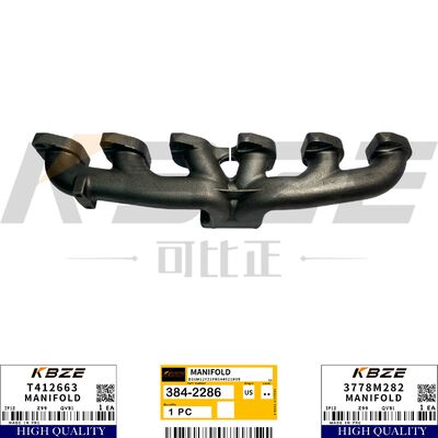 KBZE 384-2286 T412663 3778M282 EXHAUST MANIFOLD FOR 320D2 323D2 924K 930K 535D 545D REPLACE CAT C6.6 C7.1 PERKINS 1106D ENGINE