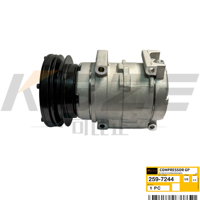 KBZE OEM 259-7244 2597244  AC COMPRESSOR REPLACE E311 E312 E320 E323 EXCAVATOR