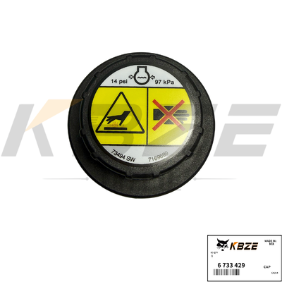 KBZE BRAND 6733429 ABS Material Coolant Tank Cap for BOB  T140 T300 T550 T770 S300 S750 with OEM Quality and Long-Lasting Durability
