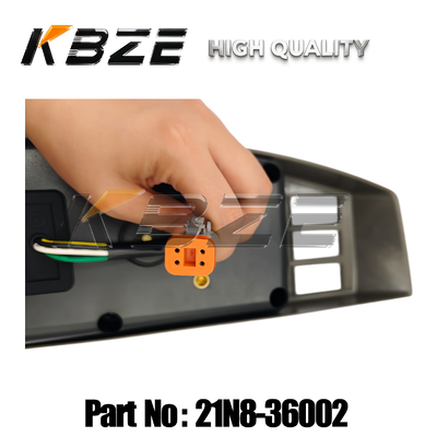 KBZE OEM PARTS 21N8-36002 MONITOR DISPLAY FOR HYUNDAI R110-7 R140-7 R180-7 R210-7 R215-7 R305-7 R360-7 R450-7 R500-7
