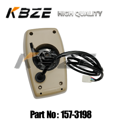 KBZE HIGH QUALITY 157‑3198 EXCAVATOR PARTS LCD MONITOR FOR 320C 330C EXCAVATOR CAB CONTROL MONITOR ASSEMBLY